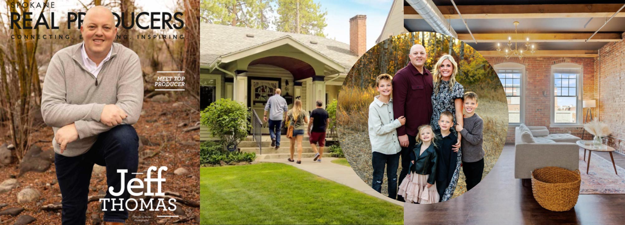 Jeff Thomas at work across Spokane — showings, closings, and life with Location NW Group